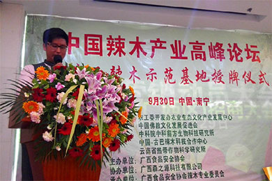 中国辣木产业高峰论坛在广西南宁举行