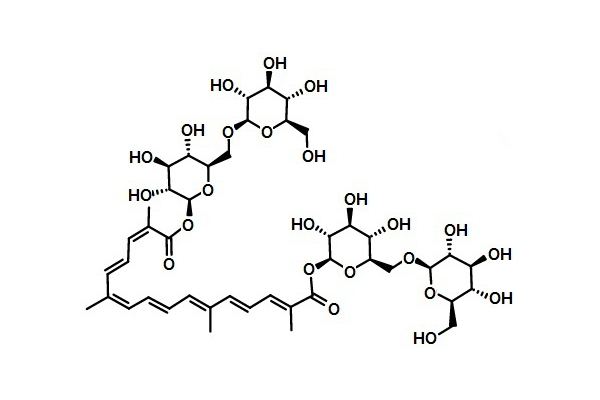 西红花苷分子式
