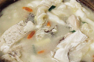 山竹石斛生鱼汤的做法
