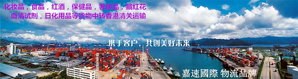 香港嘉速国际物流有限公司服务项目